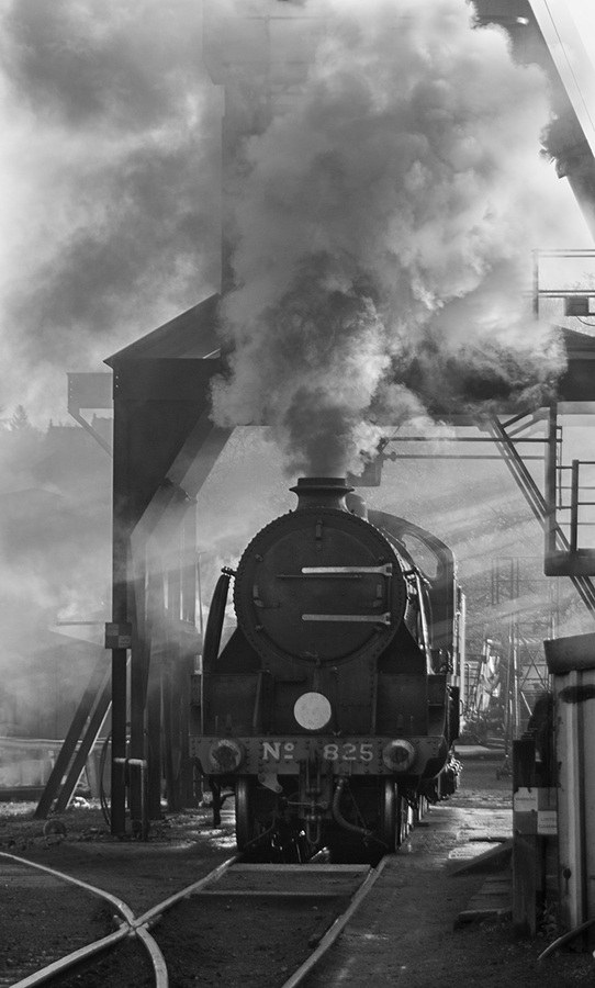 Steam under coaling tower Part 1 winner by Glynnis Frith